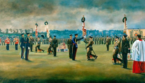 Presentation of the Colours