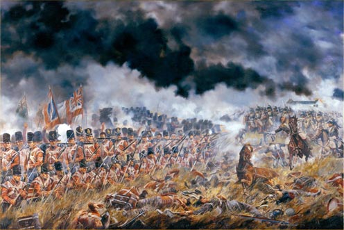 The 33rd (or 1st Yorkshire West Riding) Regiment at the Battle of Waterloo 