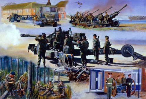 40 Field Regiment Royal Artillery 1985