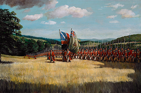 The 5th Regiment of Foot at the Battle of Wilhelmstahl