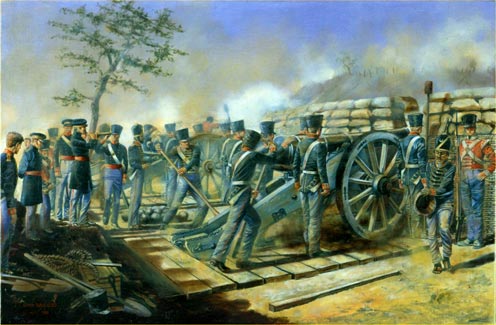 The Bengal Artillery at the Siege of Bhurtpore, 1825-26